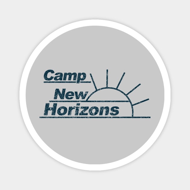 Camp New Horizons (vintage/distressed) Magnet by n23tees